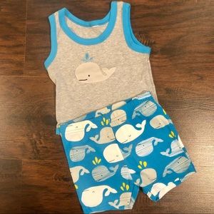 🐳 Baby Boys Whales 2 piece Set